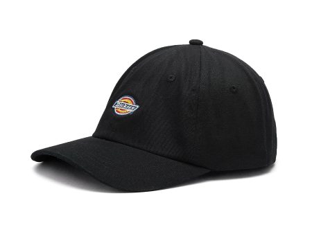 Cappello Dickies 6 Panel Logo Cap Nero For Discount