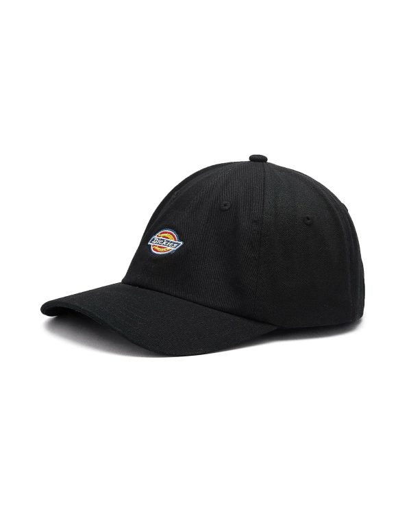 Cappello Dickies 6 Panel Logo Cap Nero For Discount