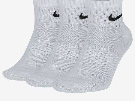 NIKE TRAINING ANKLE SOCKS (3 PAIRS) - WHITE BLACK Online