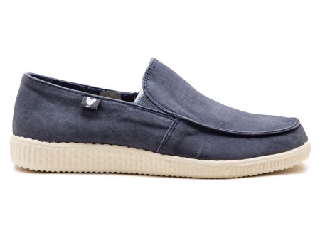 Walk In Pitas Mocassino Slip On Uomo Blu For Discount