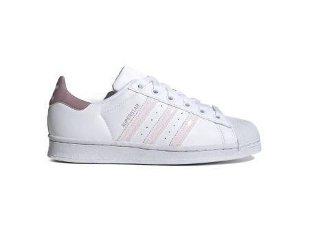 Adidas Superstar J Bianco Rosa Fashion