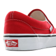 VANS CLASSIC SLIP ON - RACING RED TRUE WHITE Cheap