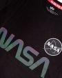 T-Shirt Uomo Alpha Industries Raimbow Nasa Supply