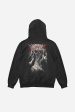 Wasted Paris Scythe Hoodie - Faded Black Cheap