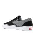 VANS CLASSIC SLIP ON SUEDE - SUITING BLACK Online Sale