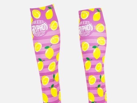 Gryphon Inner Socks Lemon Purple on Sale