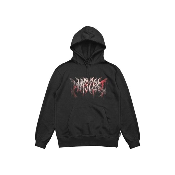 Wasted Paris Scythe Hoodie - Faded Black Cheap