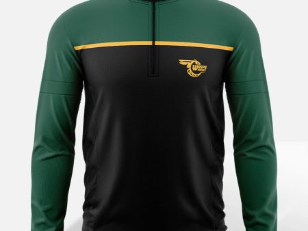 WASPS 1 4 Zip Midlayer Mens For Discount