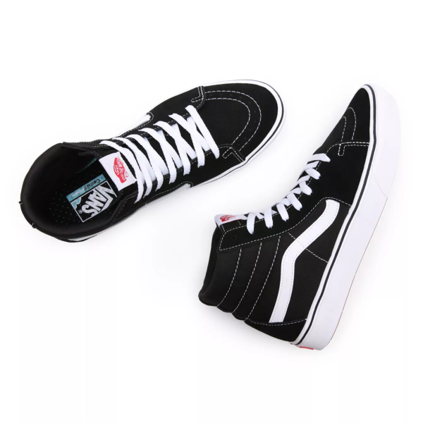 VANS COMFYCUSH SK8-HI - BLACK TRUE WHITE For Discount