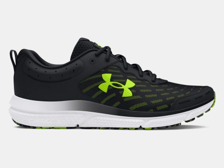 UNDER ARMOUR CHARGED ASSERT 10 4E - Black   High Vis Yellow Online Hot Sale