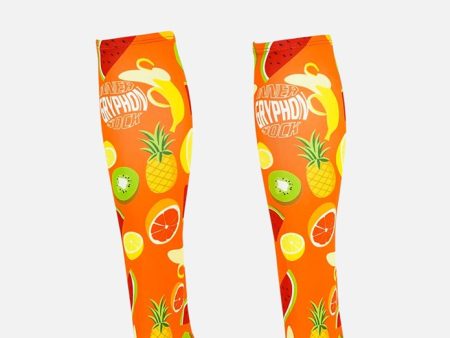 Gryphon Inner Socks Fruits Orange Hot on Sale