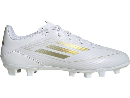 ADIDAS F50 CLUB FXG - WHITE GOLD For Discount