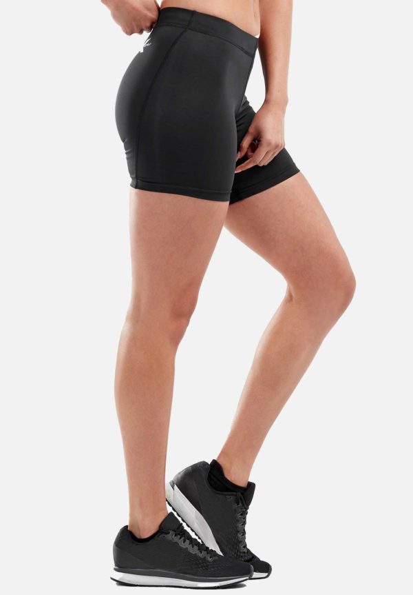 2XU Core Comp 5  Game Day Shorts Womens Black Silver Online now