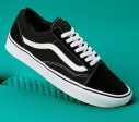 VANS COMFYCUSH OLD SKOOL - BLACK TRUE WHITE on Sale