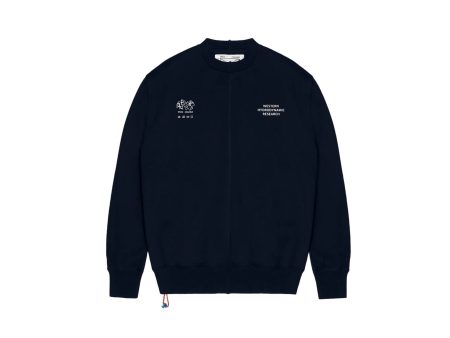 Space Available X Western Hydrodynamics Research Upcycled Logo Sweatshirt - Navy on Sale