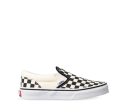 VANS KIDS CLASSIC SLIP ON - (CHECKERBOARD) BLACK WHITE Discount