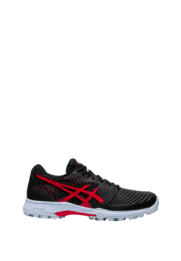 Asics Field Ultimate FF Womens - Black Red Alert For Cheap