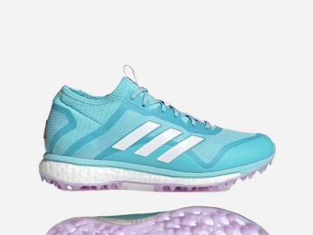 Adidas Fabela X Womens - Aqua White Purple For Sale