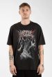 Wasted Paris Scythe T-Shirt - Faded Black Supply