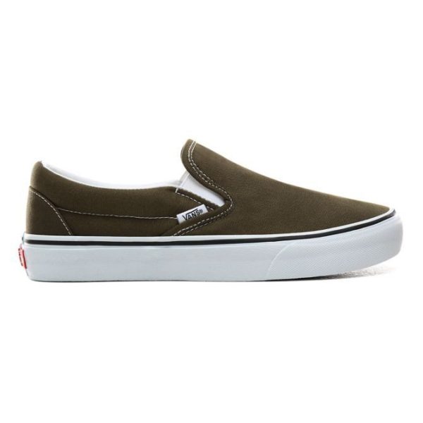 VANS CLASSIC SLIP ON - BEECH TRUE WHITE Discount