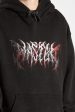 Wasted Paris Scythe Hoodie - Faded Black Cheap