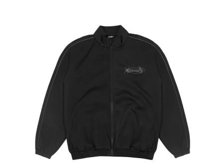 Wasted Paris Track Jacket Boiler Reset - Black Supply