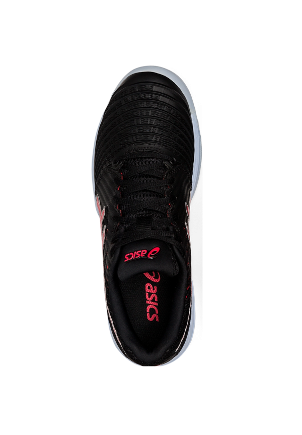 Asics Field Ultimate FF Womens - Black Red Alert For Cheap