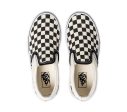 VANS KIDS CLASSIC SLIP ON - (CHECKERBOARD) BLACK WHITE Discount